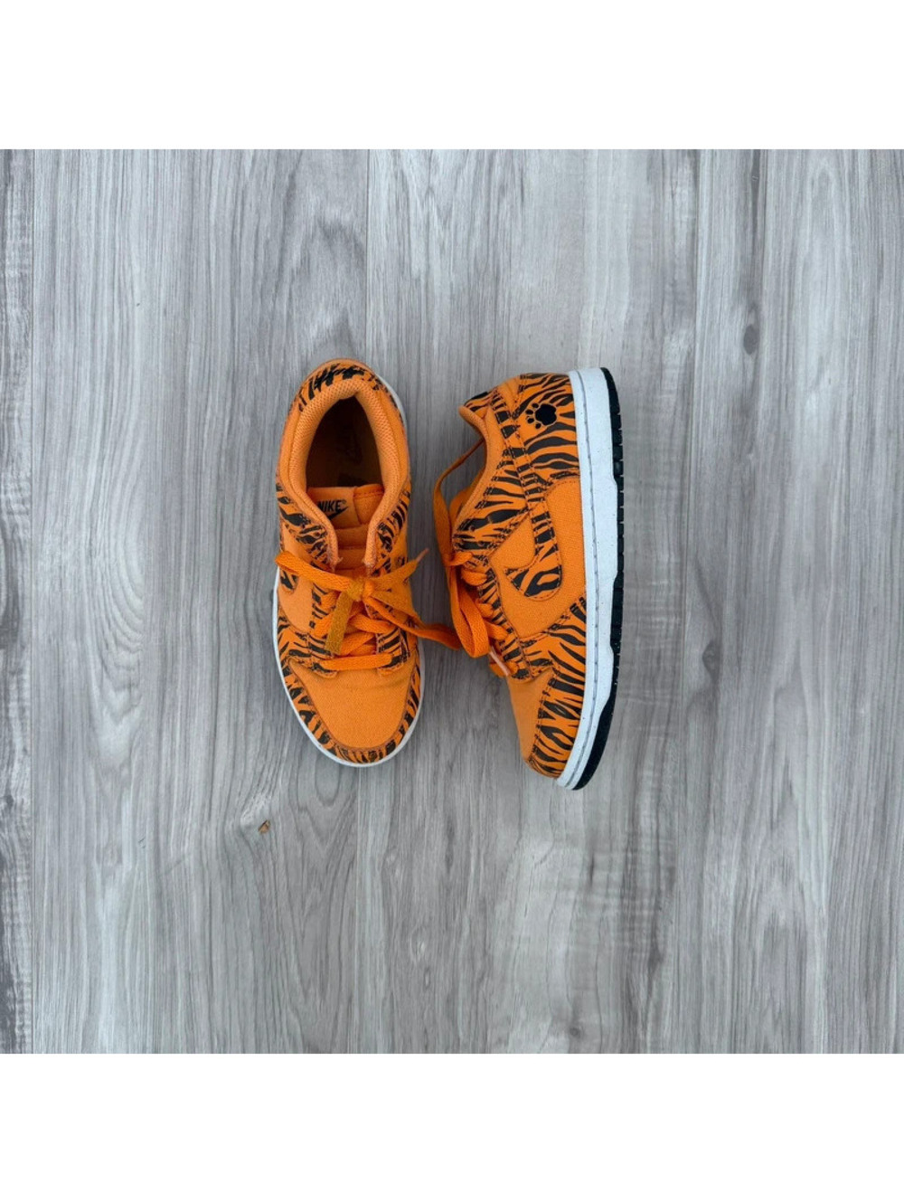 Nike Dunk Low Next Nature PS 'Tiger Stripes' Sneakers